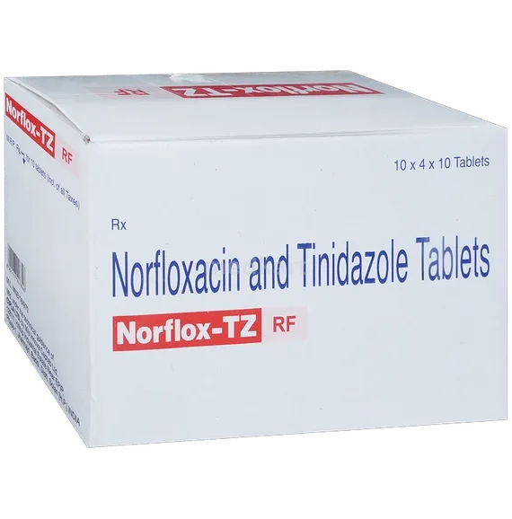 norflox tz rf tablet 10's